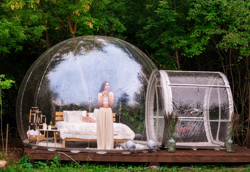 best transparent inflatable bubble tent